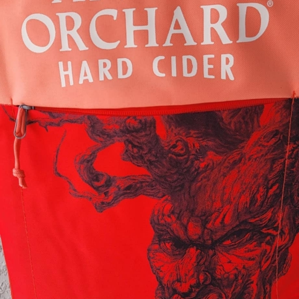 Igloo Angry Orchard Cooler Backpack Insulated Red Festival Picnic Bag - Picture 2 of 14